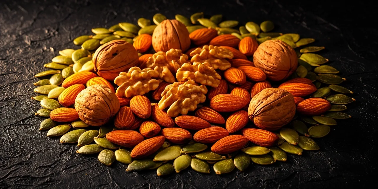Frutos secos y semillas vitales